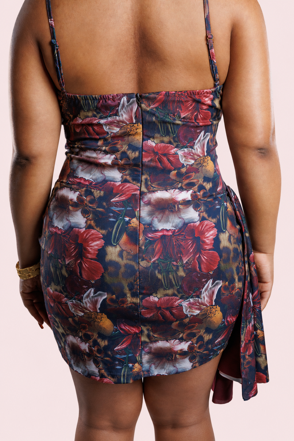 Noir Eden Corset Mini Dress
