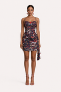Noir Eden Corset Mini Dress