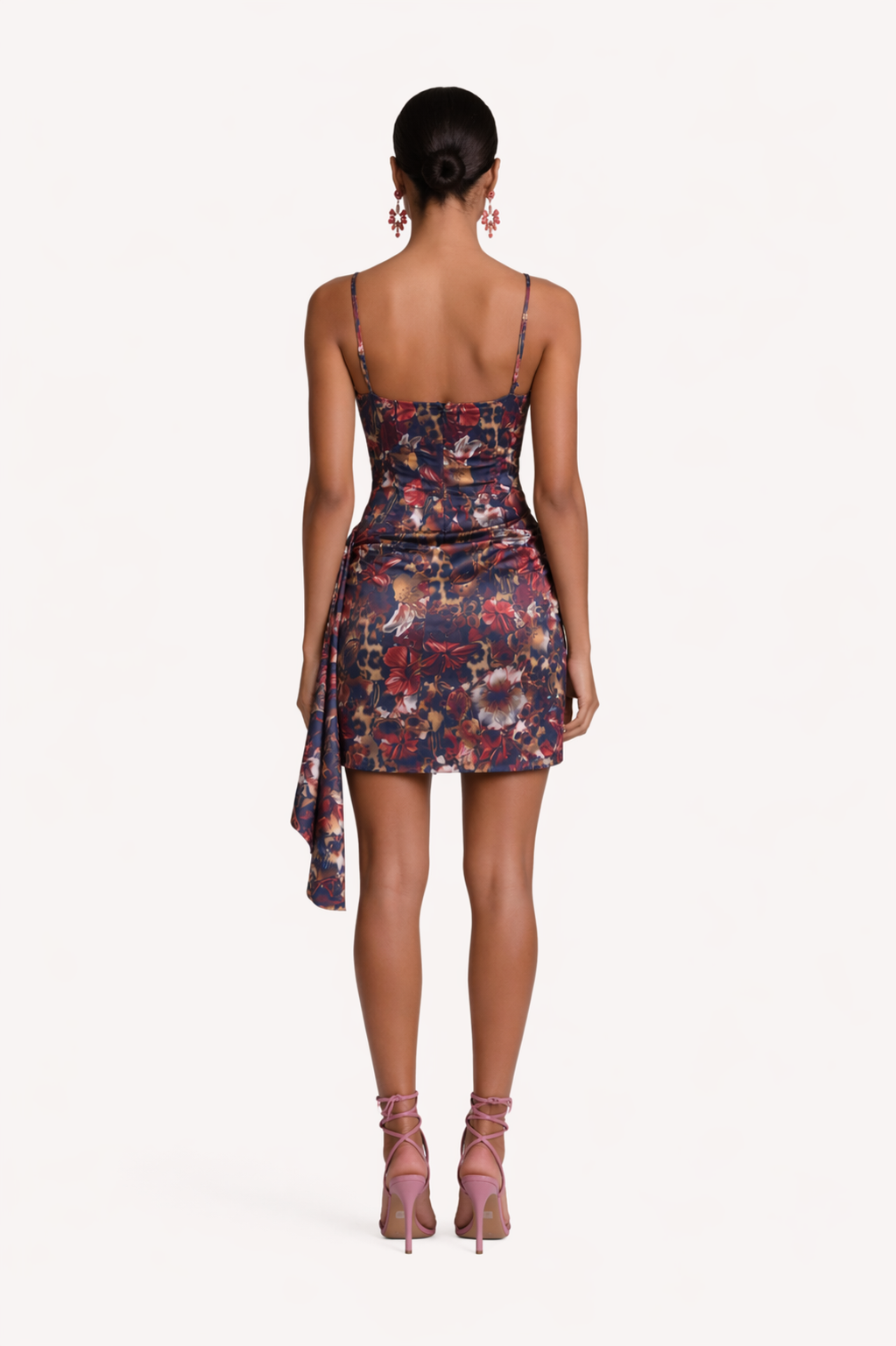 Noir Eden Corset Mini Dress