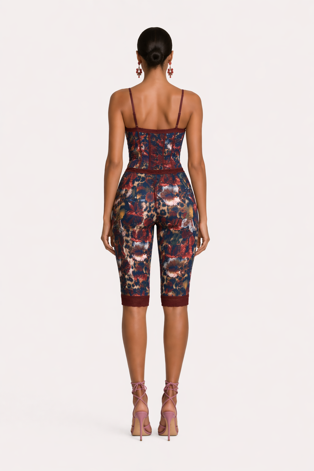 Mystic Bloom Sculpt Capri Pants